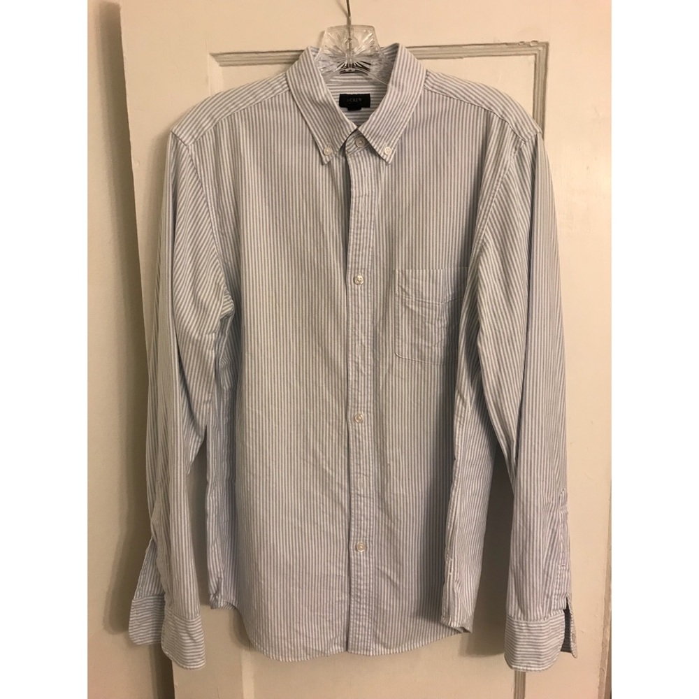 J.Crew Stripped Oxford Shirt, Slim fit.
